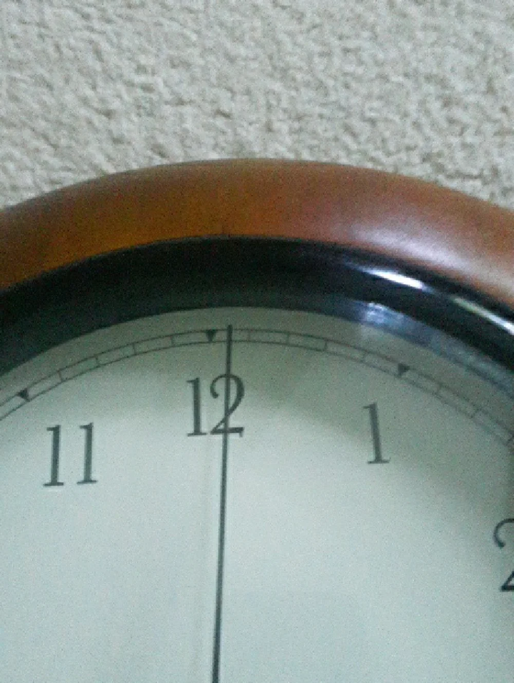 Brown Wall Clock - Classic Round Home Decor By Adam Harrington